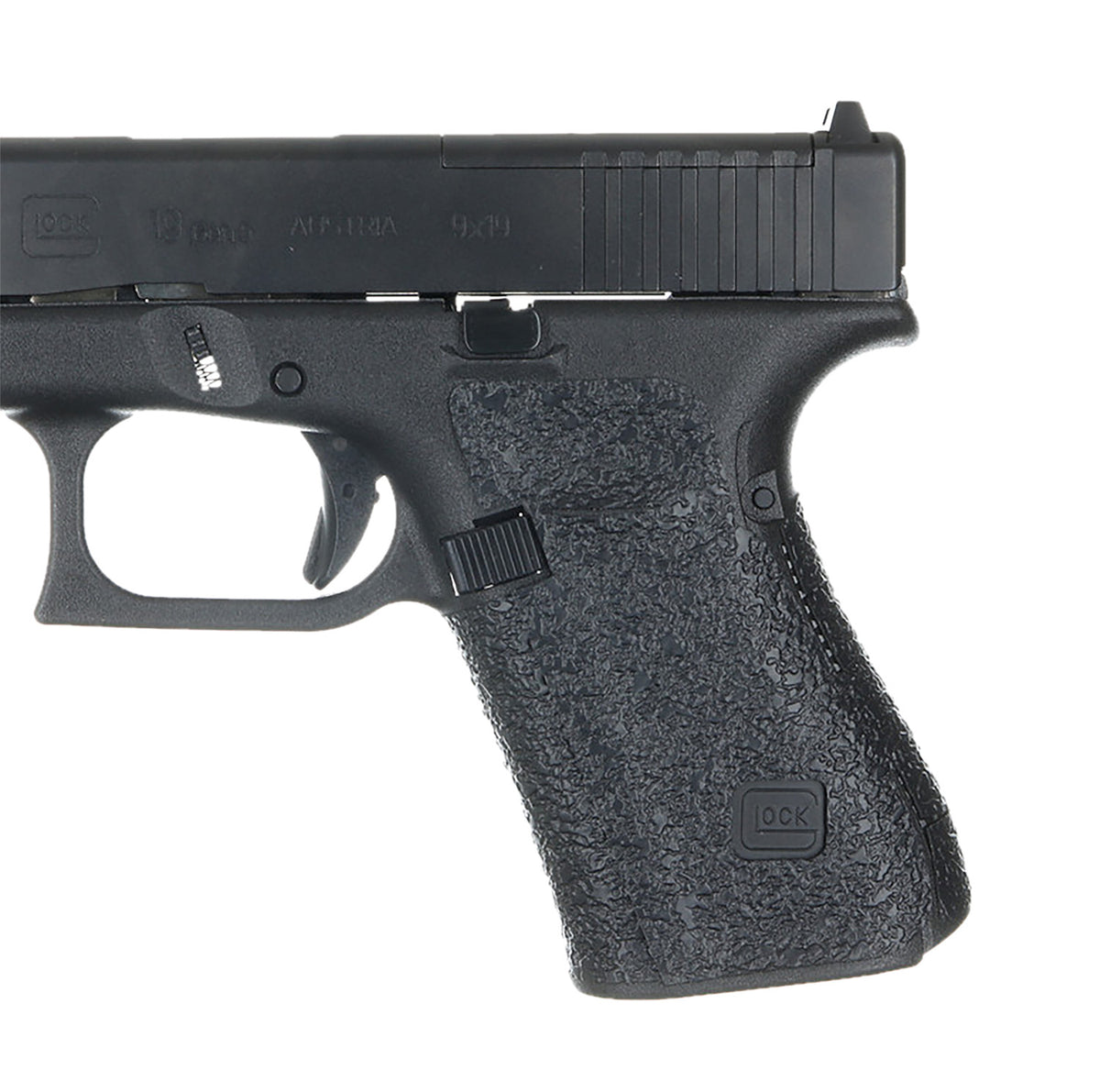 Talon 383R Textured Rubber Grip Wrap for Glock Gen5 19/23/25/32/38/44 w/Medium Backstrap