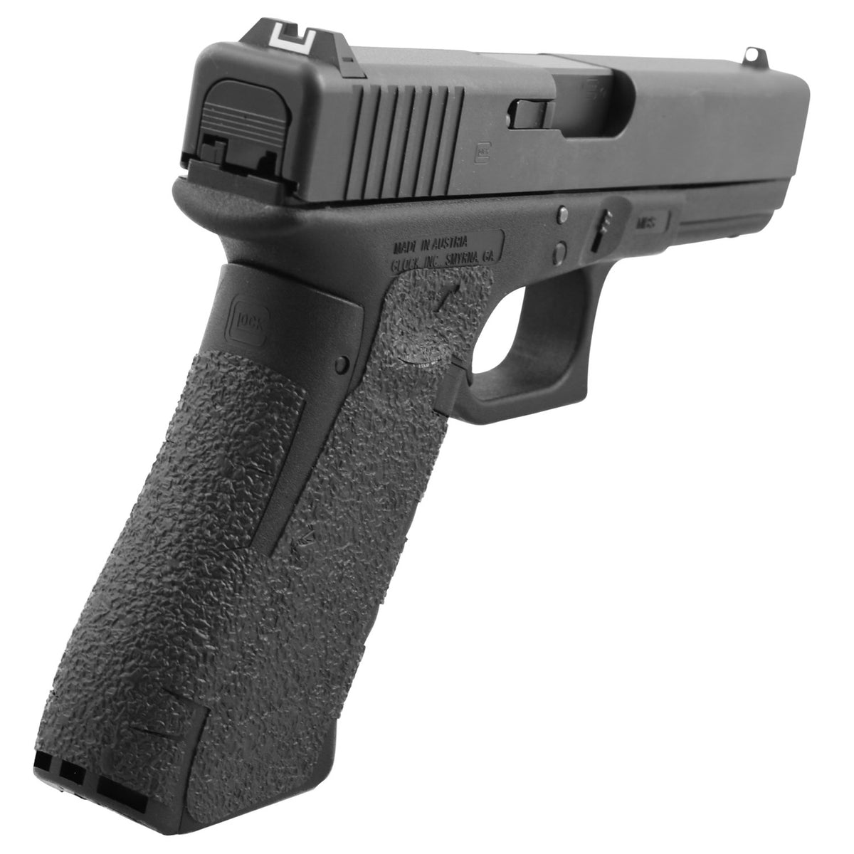 Talon 384R Textured Rubber Grip Wrap for Glock Gen5 19/23/25/32/38/44 w/Large Backstrap