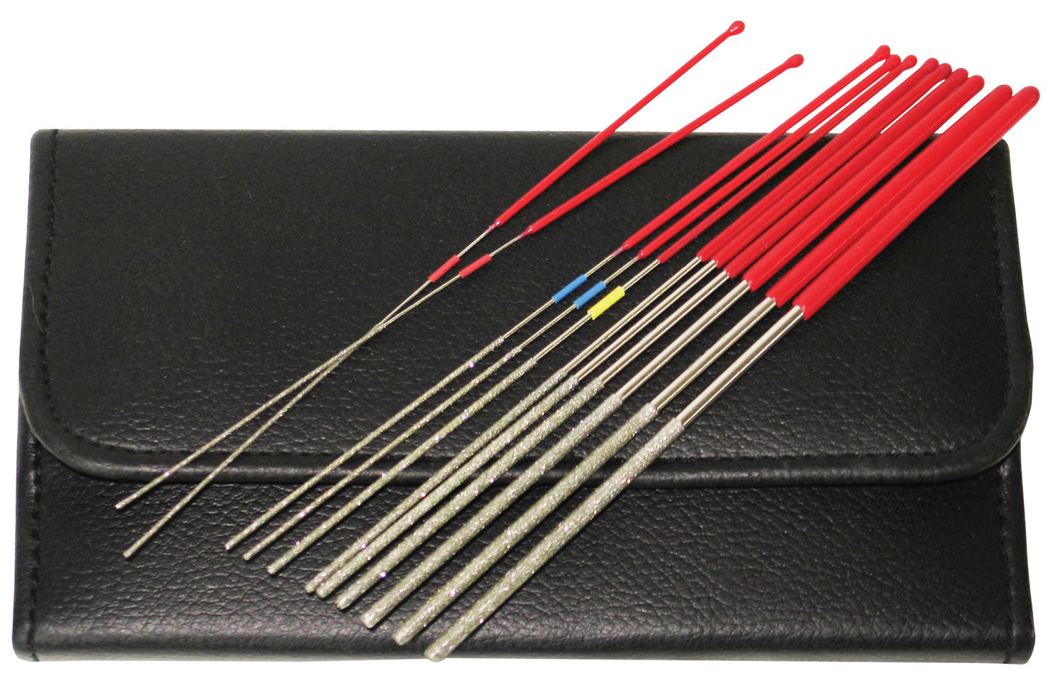 RamRodz Pro-Series 12-Piece Diamond Micro File Set 9" with Holster Case