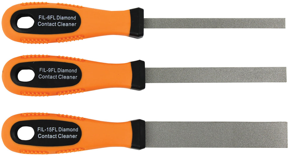 RamRodz 60022 Flexible Diamond Flat File Set Universal Firearm 3 Per Package 9.25"