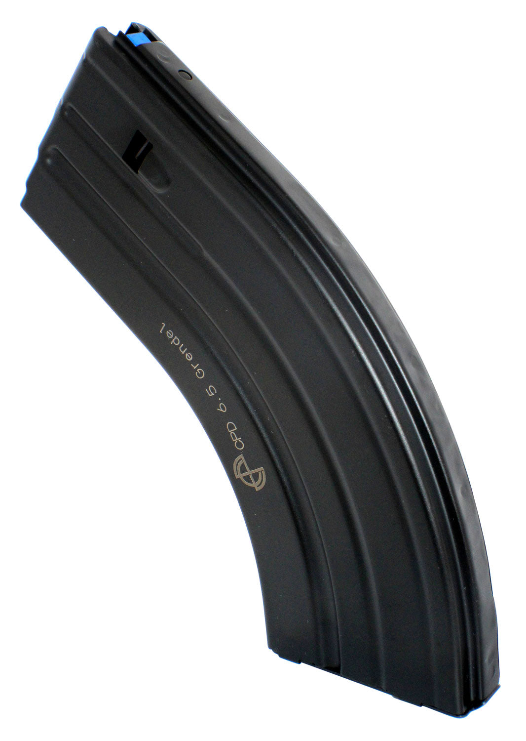 DuraMag SS 6.5 Grendel/6mm ARC 26rd AR-15 Detachable Magazine Blue Follower