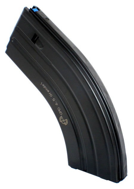 DuraMag SS 6.5 Grendel/6mm ARC 26rd AR-15 Detachable Magazine Blue Follower