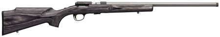 Browning T-Bolt Target/Varmint SR .22 LR Rifle - 10+1 Capacity, 22" Threaded Barrel, Satin Gray Laminate Stock, Optics Ready