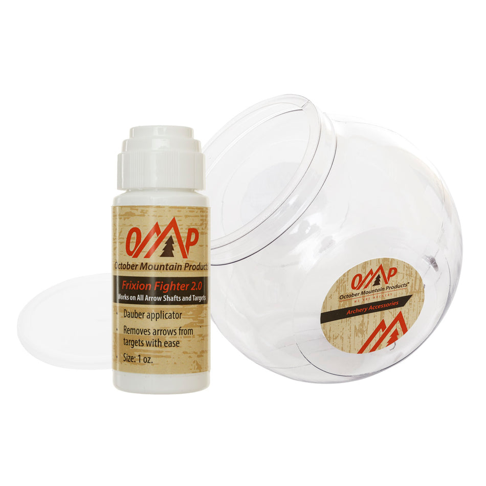 October Mountain FriXion Fighter 2.0 Arrow Lube 10-Bottle Counter Display