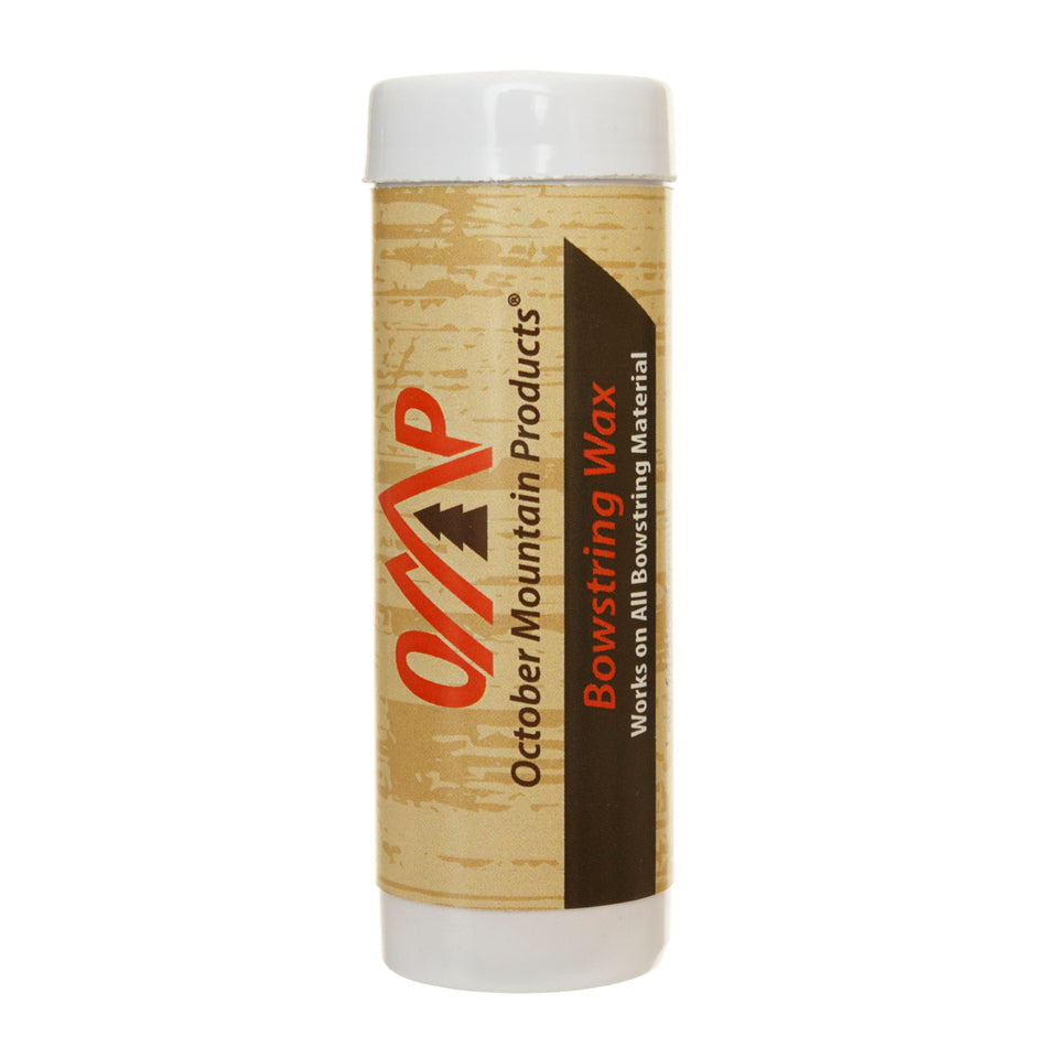 October Mountain Hunter Size Bowstring Wax 1 oz.