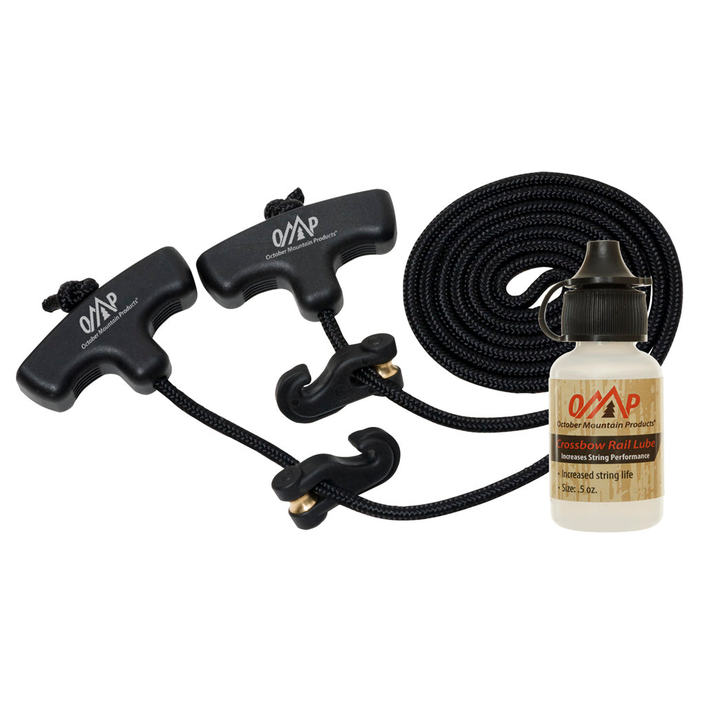 October Mountain Universal Cocking Aid and Rail Lube Combo for Crossbows