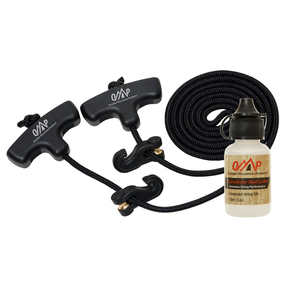October Mountain Universal Cocking Aid and Rail Lube Combo for Crossbows