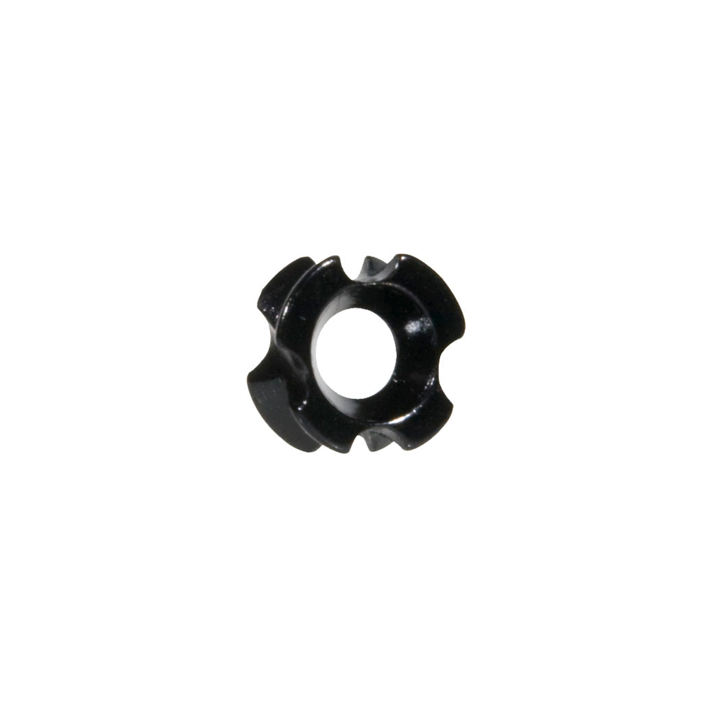 October Mountain Black TriView Peep Sight 1/8 in. Ultra-Light Aluminum