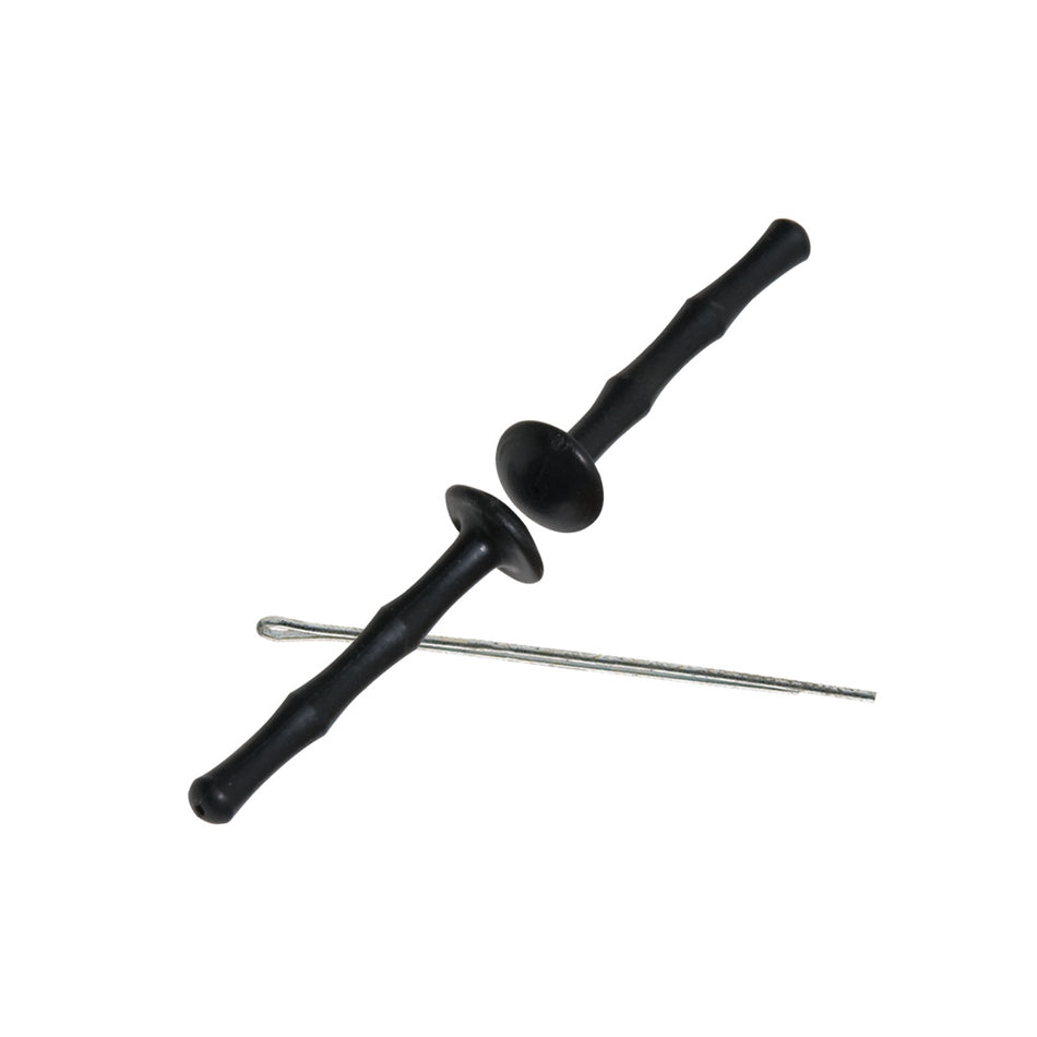 Fin Finder Hydro-Shot Black Bowfishing Finger Savers 2 pk.