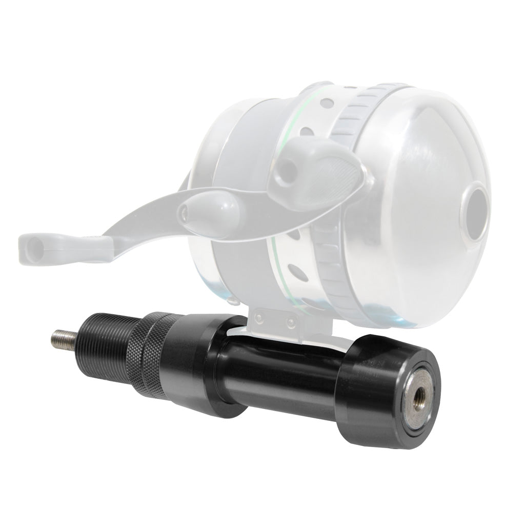 Fin Finder Rock Solid Black Aluminum Bowfishing Reel Mount