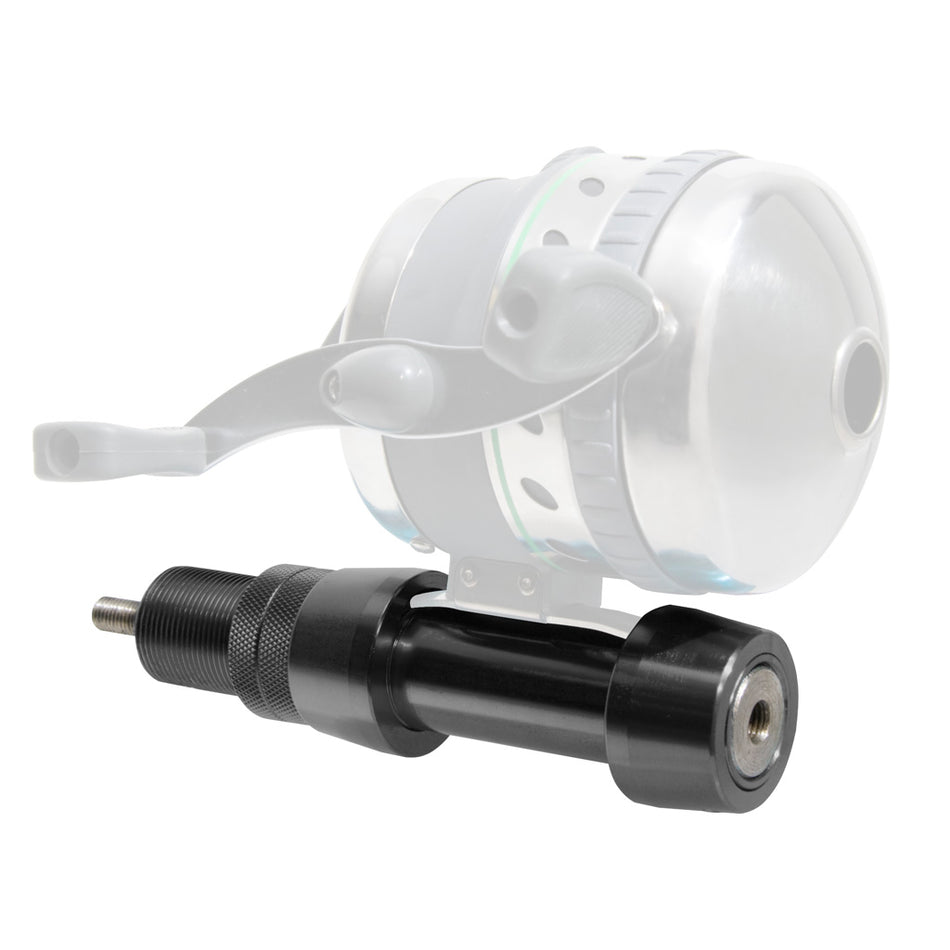 Fin Finder Rock Solid Black Aluminum Bowfishing Reel Mount