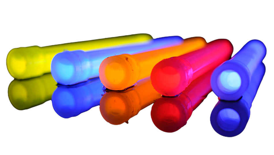 Humvee HMV6FP10 6-Inch Multi-Color Light Stick Family Pack 10 Lights Weatherproof Emergency