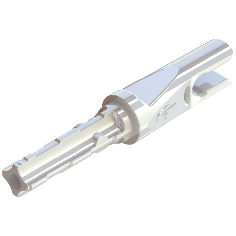 Gold Tip Accu-Tough Nocks White .204 ID 12-Pack