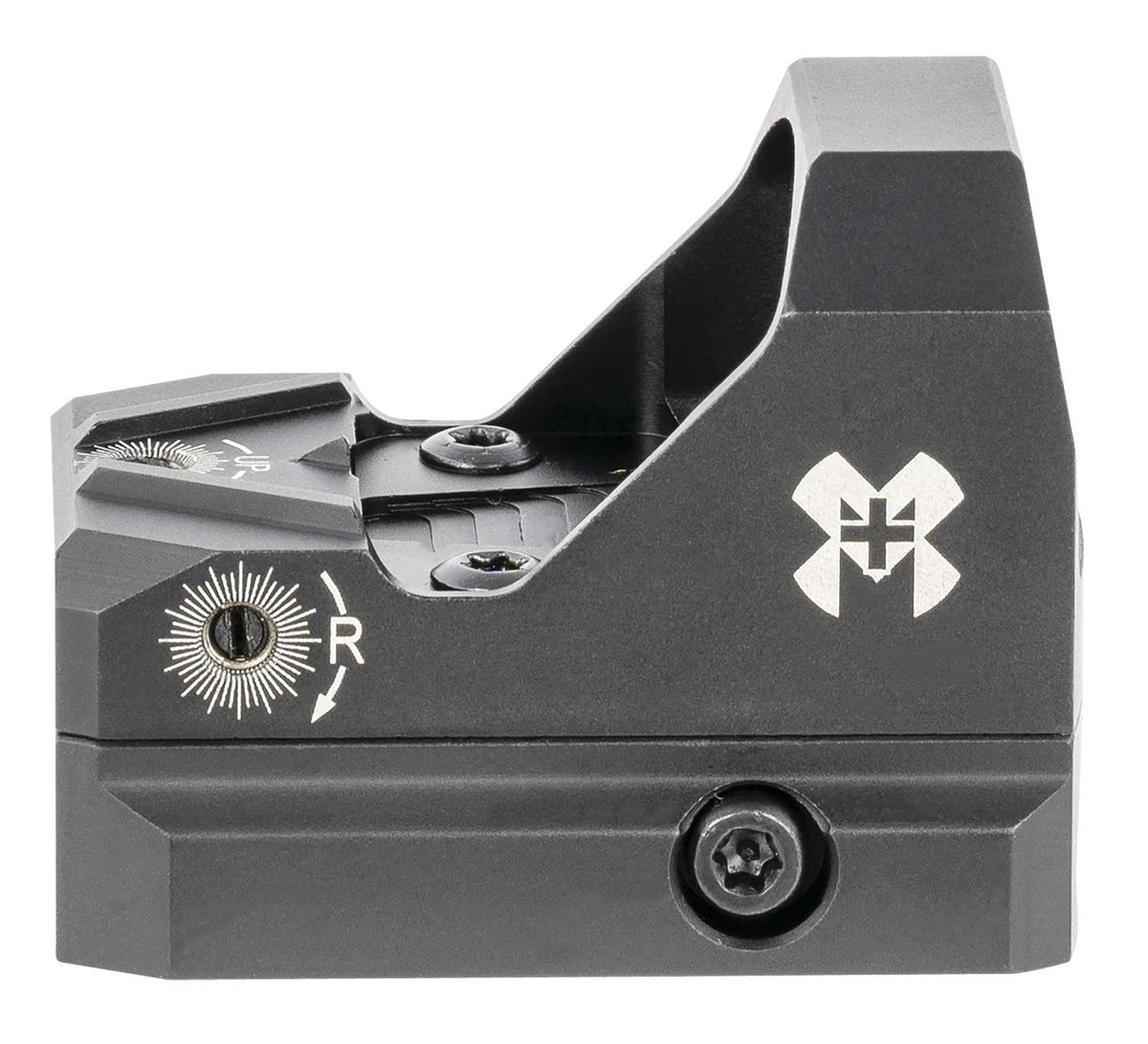 M+M Ind Low Profile Micro Red Dot 3 MOA Optic with Two 50000-Hour Batteries