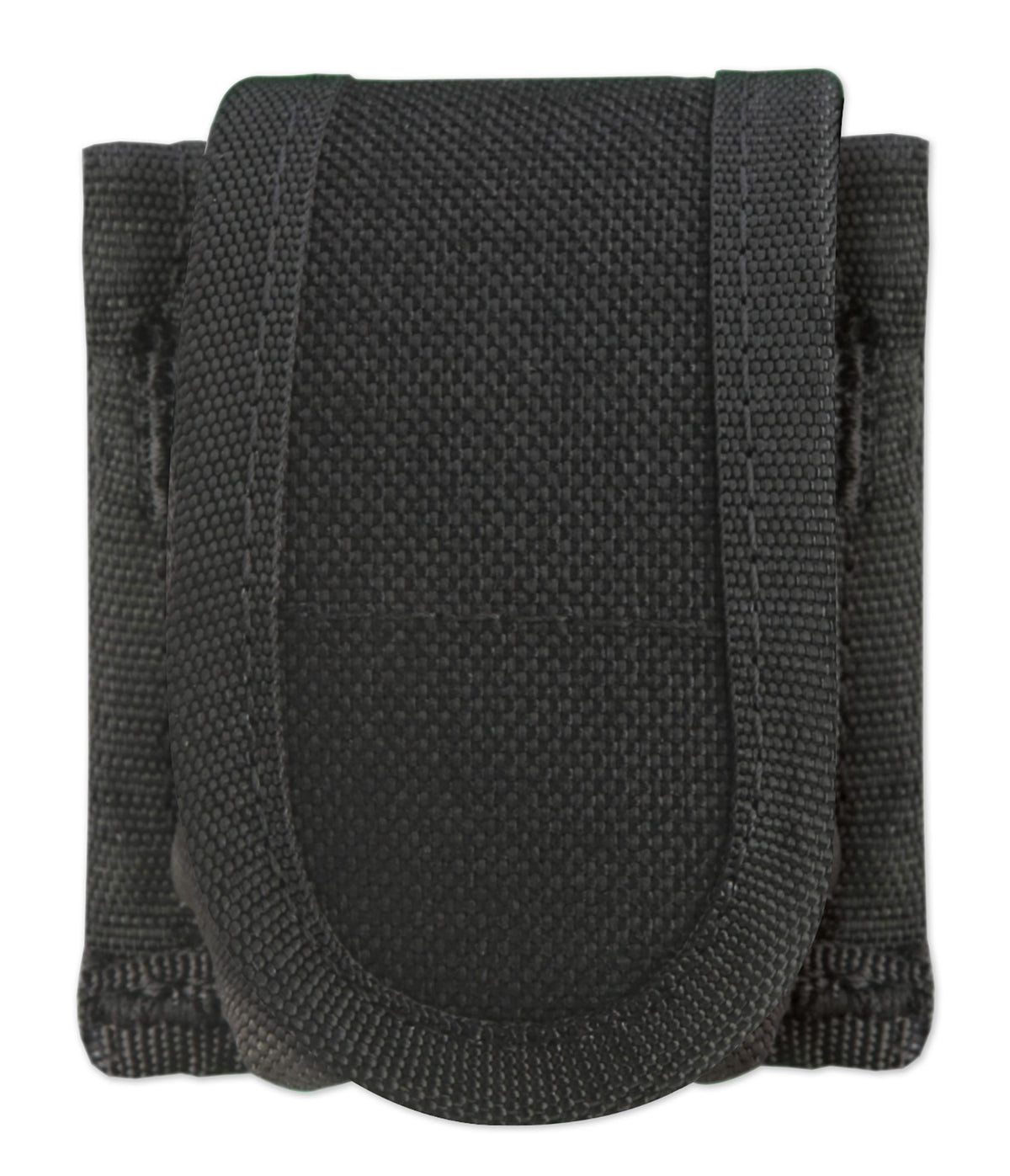 Uncle Mike's 88271 Universal Single Speedloader Mag Pouch Black Nylon Hook & Loop 2.25" Belt