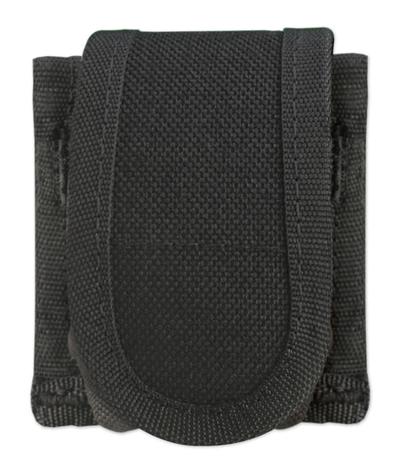 Uncle Mike's 88271 Universal Single Speedloader Mag Pouch Black Nylon Hook & Loop 2.25" Belt
