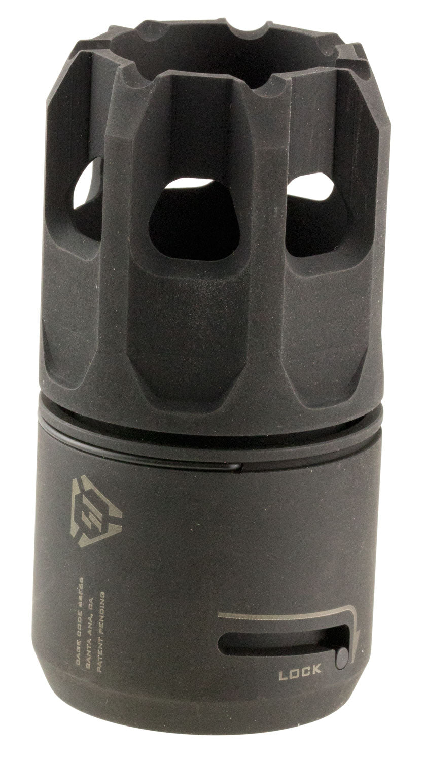 Strike Industries OPPRESSOR Blast Shield Black Nitride Finish Carbon Steel QD Mount