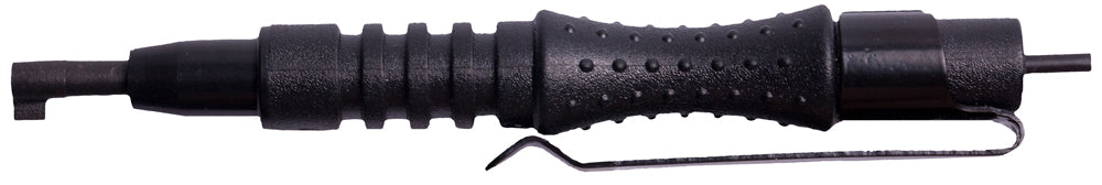Uzi Black Metal Handcuff Key with Pocket Clip