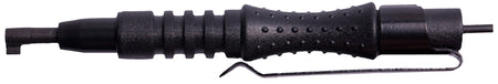 Uzi Black Metal Handcuff Key with Pocket Clip