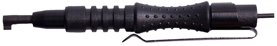 Uzi Black Metal Handcuff Key with Pocket Clip