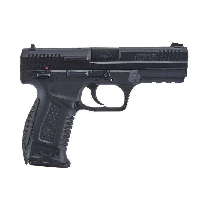 SAR USA SAR9T 9mm Pistol, Black, 17-Round