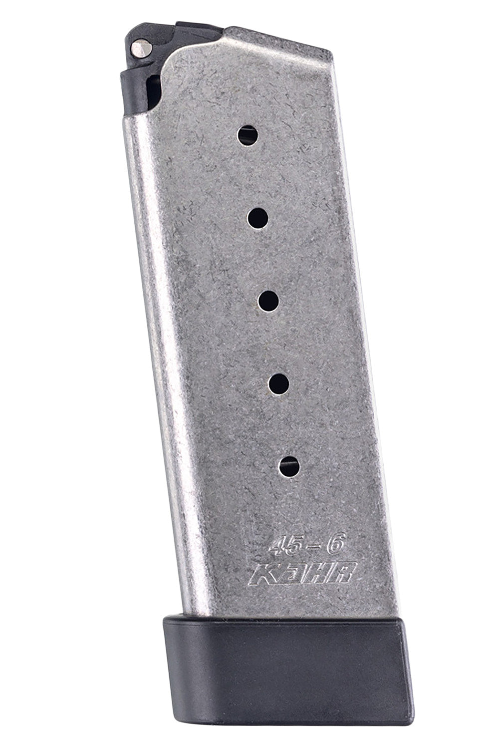 Kahr Arms K625G 6-Round .45 ACP OEM Stainless Pistol Magazine w/ Grip Extension for Kahr CM/PM