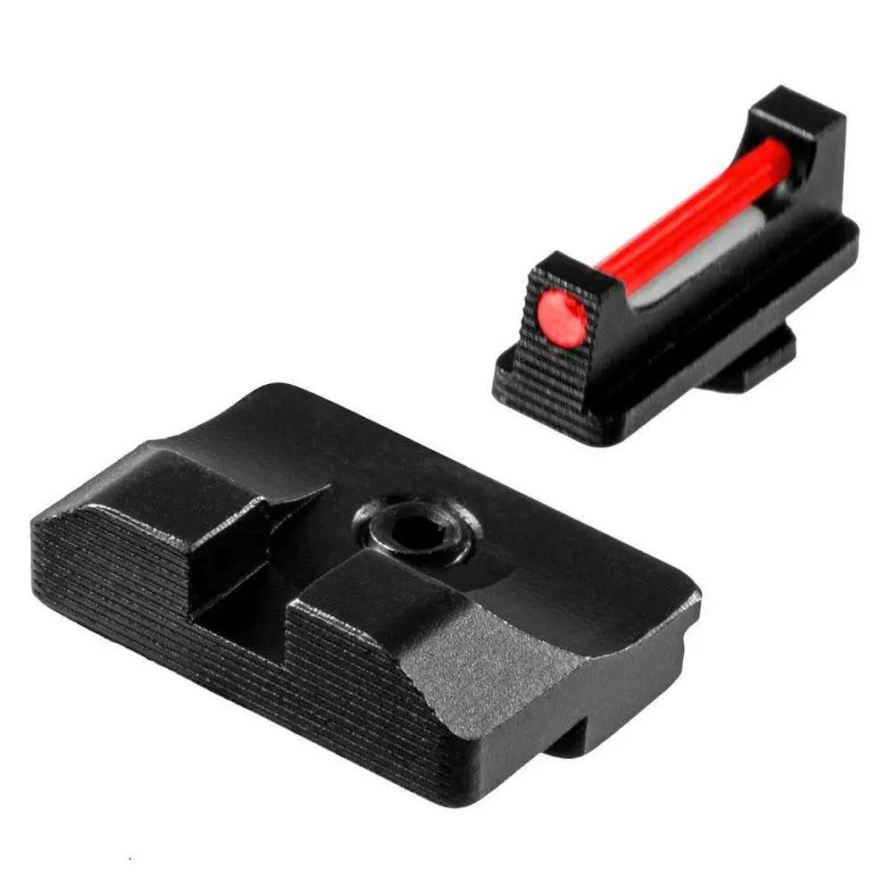 TRUGLO Fiber Optic Pro Handgun Sight Set for Glock MOS Low Profile (6 Per Case)
