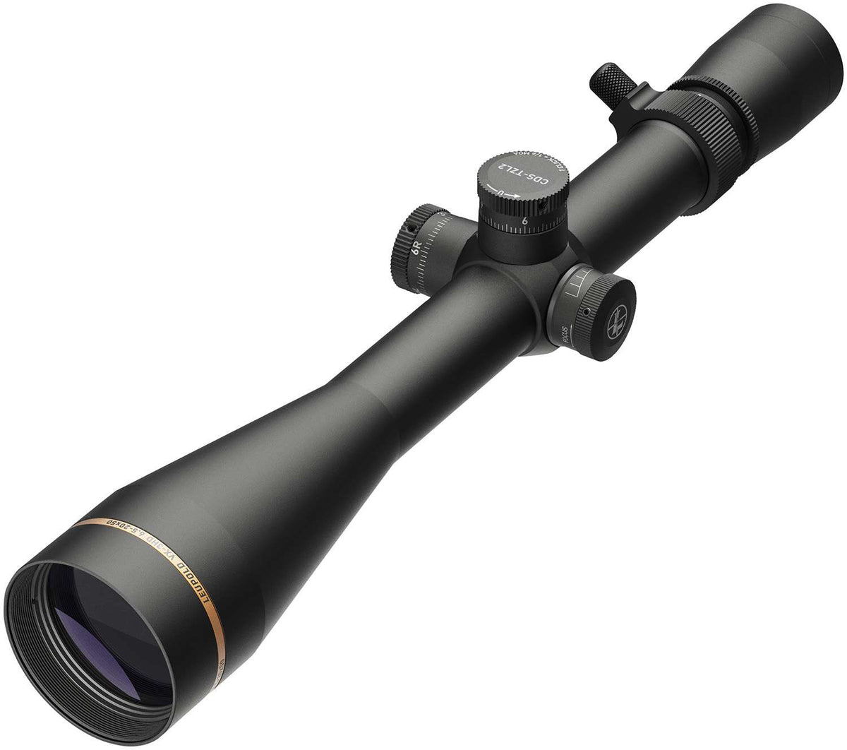 Leupold VX-3HD Rifle Scope 6.5-20x50mm Matte 30mm CDS-TZL2 Side Focus Fine Duplex