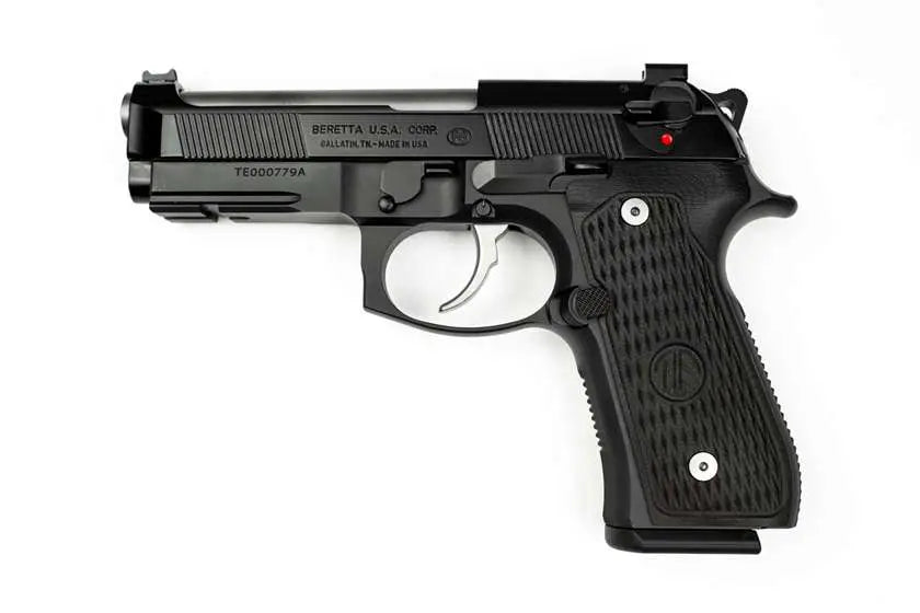 Beretta 92G Elite LTT Centurion 9mm Pistol, 18-Round, 4.25" Inox Barrel, Black Finish