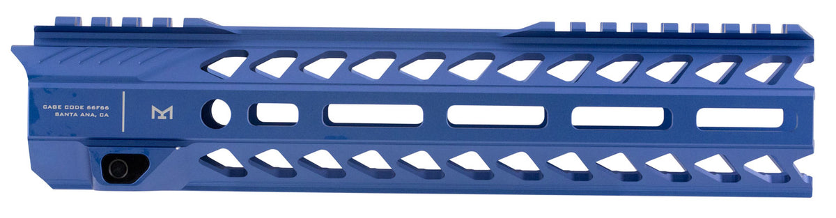 Strike Industries 10" M-LOK Strike Rail for AR-15 – Blue Aluminum