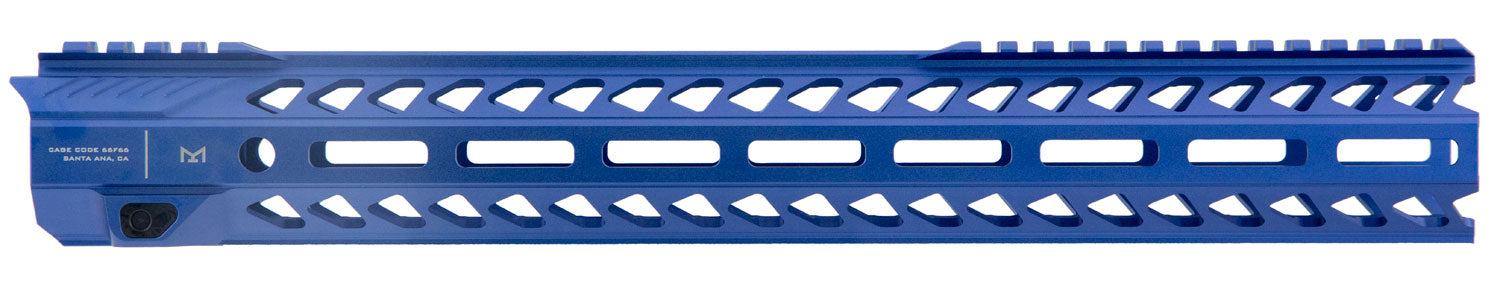 Strike Industries STRIKERAIL AR-15 15.5" M-LOK Rail Blue Aluminum