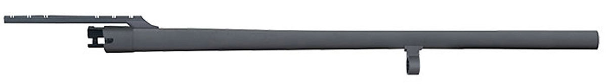 Mossberg 91356 Replacement 12 Gauge 24" Rifled Slug Barrel, Cantilever Mount, Matte Blued, Fits Remington 870