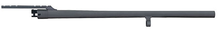 Mossberg 91356 Replacement 12 Gauge 24" Rifled Slug Barrel, Cantilever Mount, Matte Blued, Fits Remington 870