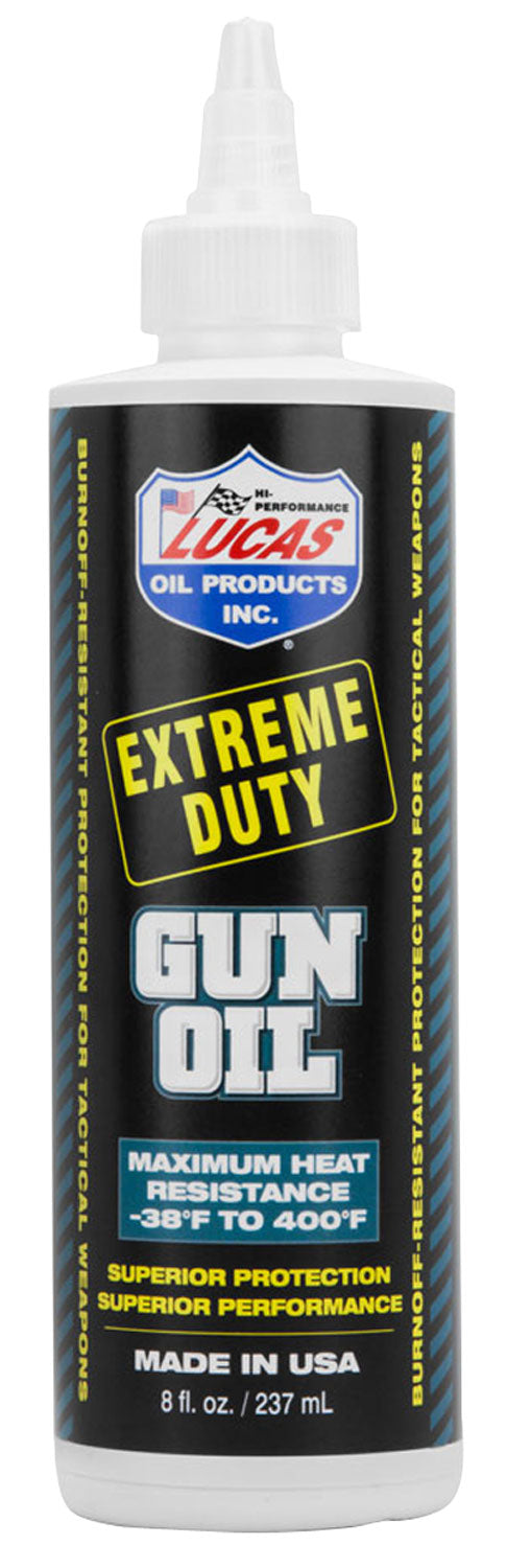 Lucas Oil 10870 8 oz Extreme Duty Gun Oil Anti-Wear Formula