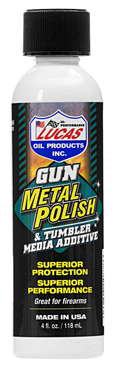 Lucas Oil 10878 4 oz Gun Metal Polish Rust and Corrosion Protection