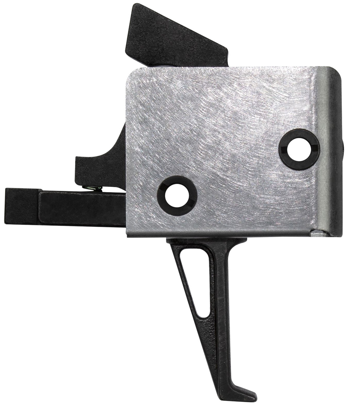 CMC Triggers 91503 Single-Stage Flat Drop-In Trigger for AR-15, 3 to 3.5 lb Draw Weight, Black/Silver Finish
