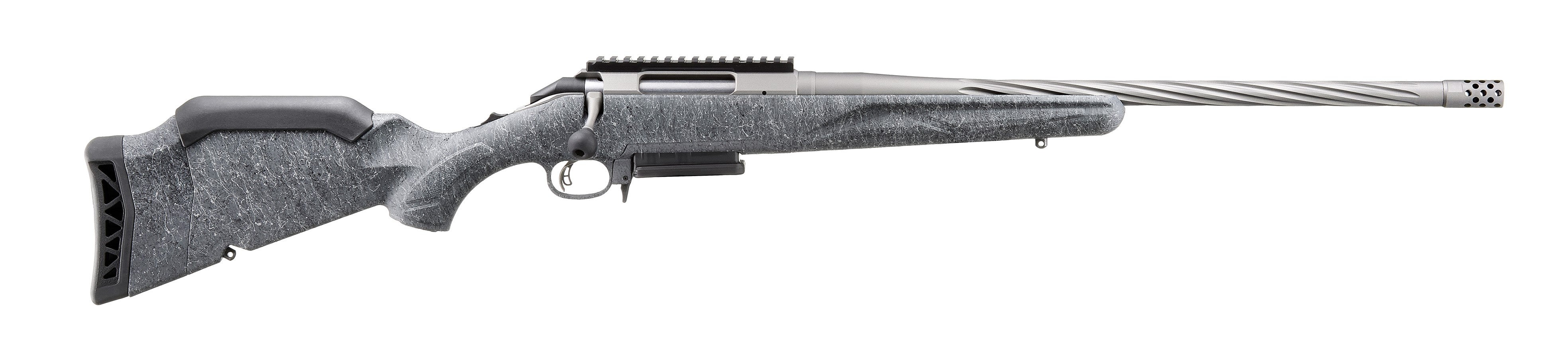 Ruger 46914 American II Full-Size .270 Winchester Rifle, 4+1 Capacity, 20" Cobalt Cerakote Threaded Barrel