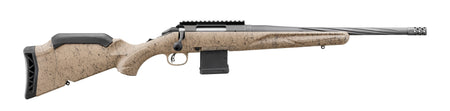 Ruger 46919 American II Ranch 5.56 NATO 10+1 16.10" Cobalt Cerakote Spiral Fluted Threaded Barrel & Alloy Steel Receiver w/Picatinny Rail, Flat Dark Earth Splatter Adj LOP Synthetic Stock