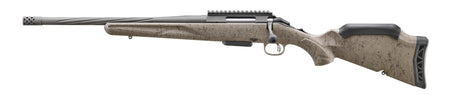 Ruger 46962 American II Ranch Full Size 350 Legend 5+1 16.40" Cobalt Cerakote Spiral Fluted Threaded Barrel & Alloy Steel Receiver w/Picatinny Rail, Flat Dark Earth Splatter Adj Comb & LOP Synthetic S
