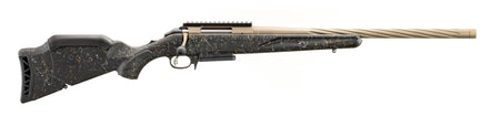 Ruger American II Prairie 308 Winchester (3+1) 20" Smoked Bronze Cerakote Spiral Fluted Threaded Barrel, Picatinny Rail, Black Splatter Stock