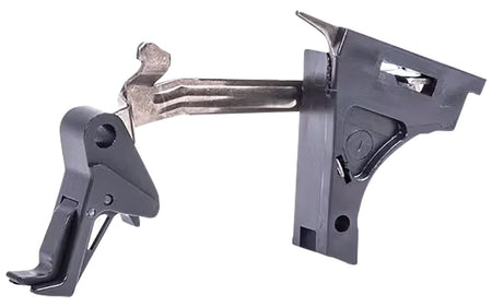 CMC Triggers 72001 Black Flat Drop-In Trigger Compatible with Glock 21, 30, and 41 Gen4