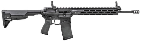 Springfield Armory STE916556B SAINT Edge 5.56x45mm NATO 30+1 16in Black Melonite Barrel, Black Hard Coat Anodized Receiver, Bravo Mod 0 SopMod Adjustable Stock, Bravo Mod 2 Grip, Right Hand