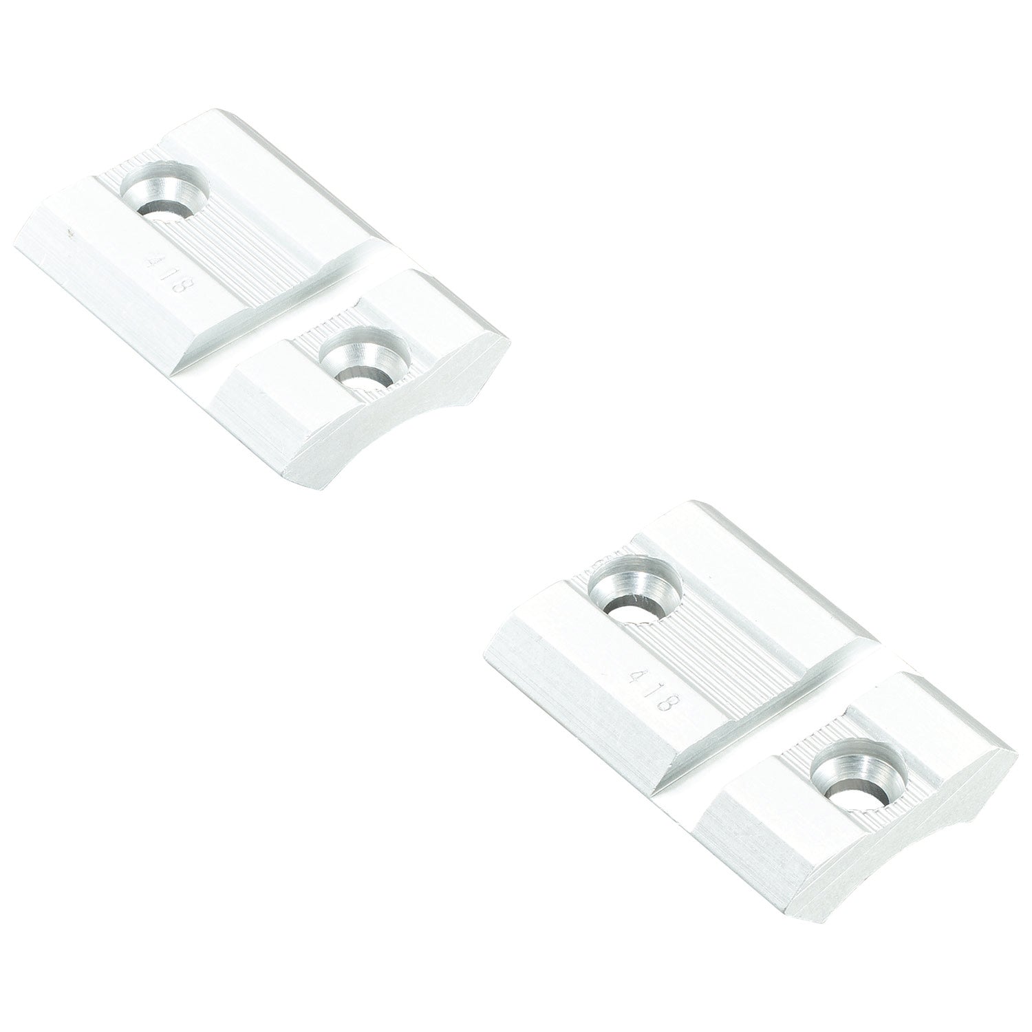 Weaver Mounts Top Mount Base 418S for CVA Traditions Winchester Silver