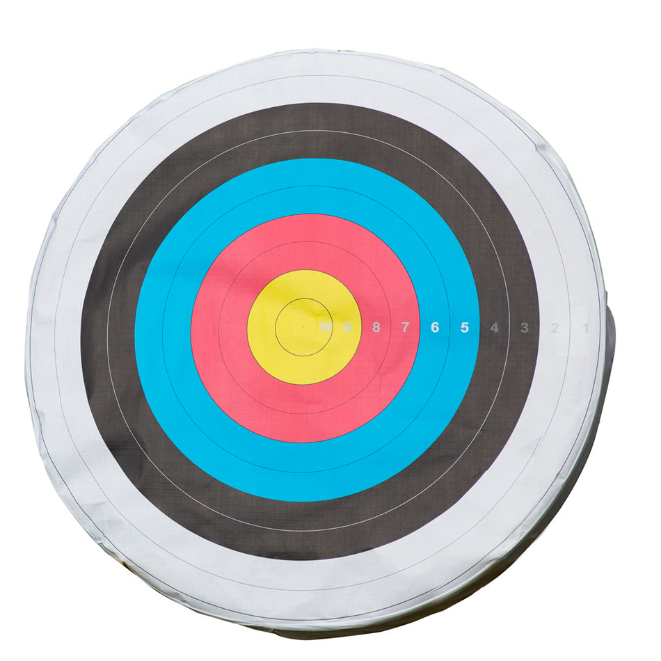 Saunders 80 cm Toughenized Four Color Skirted Archery Target Face