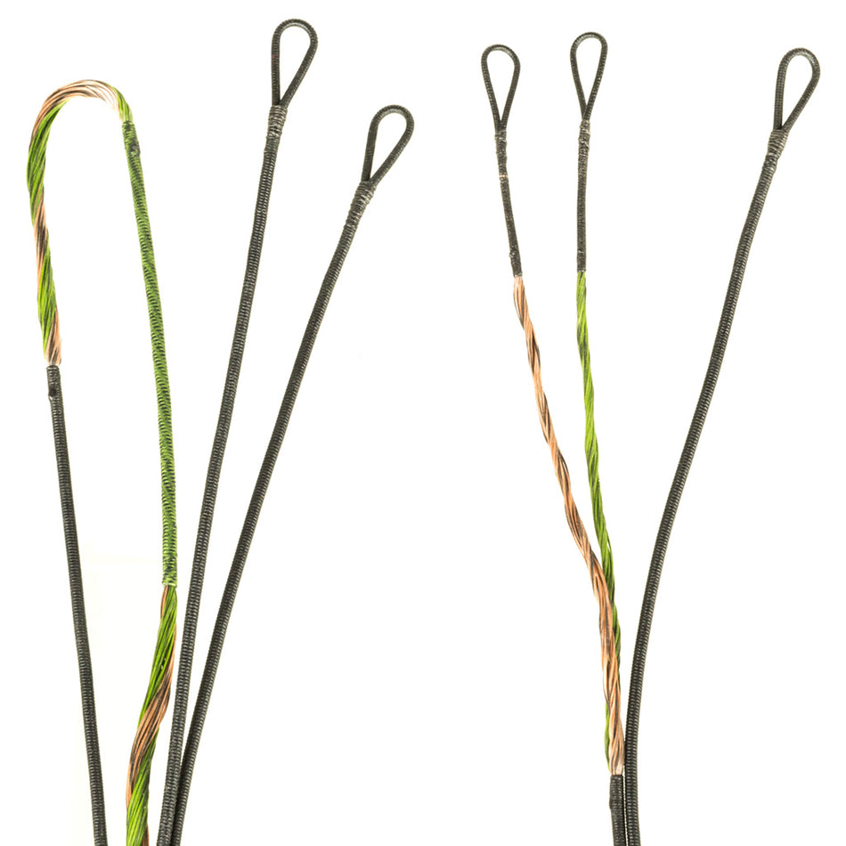 FirstString Premium Bow String Kit Mathews Z7 Green/Brown