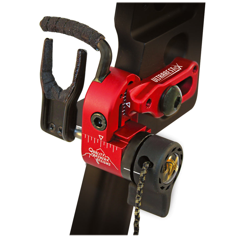 QAD UltraRest HDX RH Red Drop Away Arrow Rest