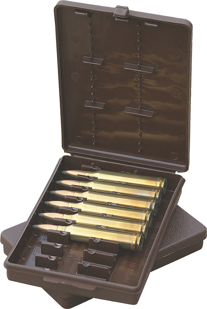 MTM Case-Gard W9LM70 9 Round Multi-Caliber Rifle Ammo Wallet Brown Polymer