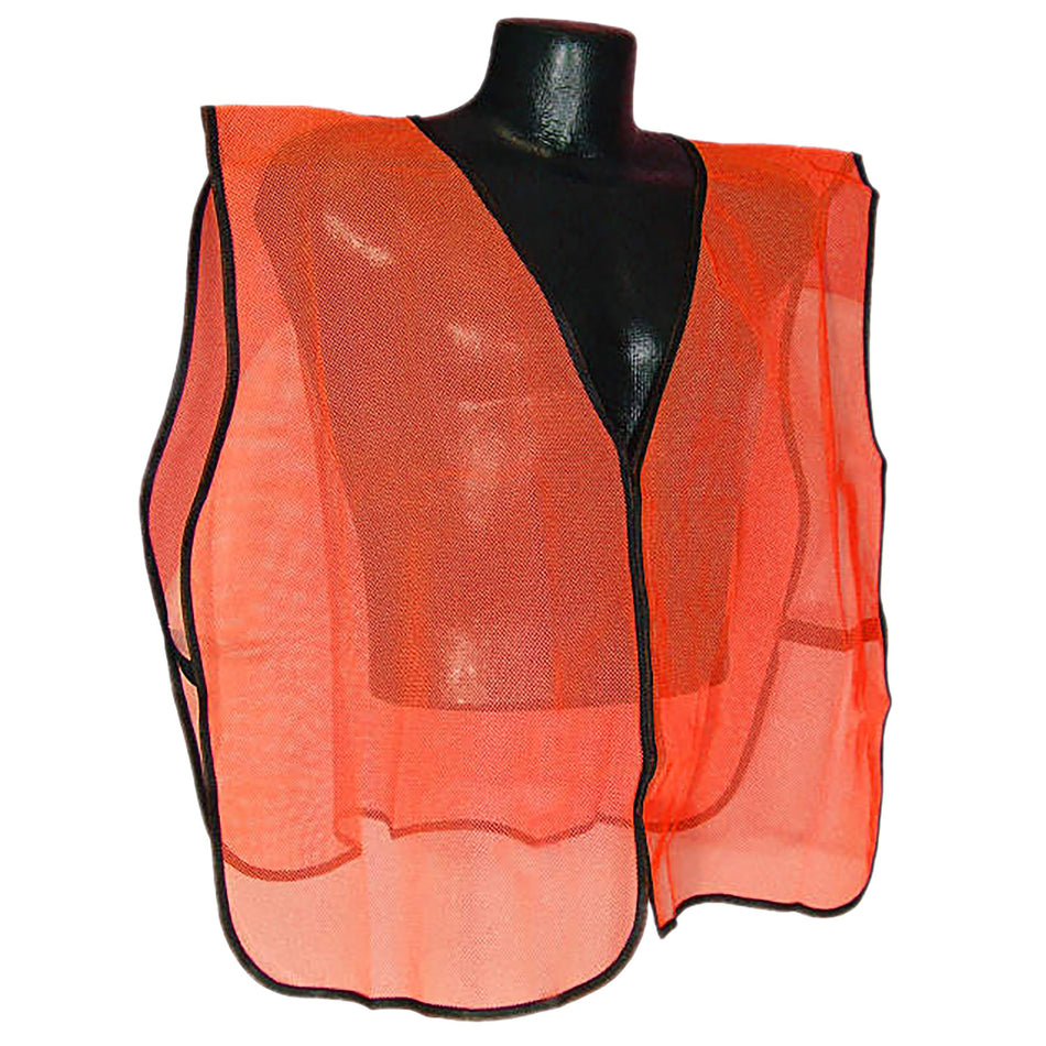Radians SVO High-Visibility Safety Vest OSFA Orange Mesh Polyester