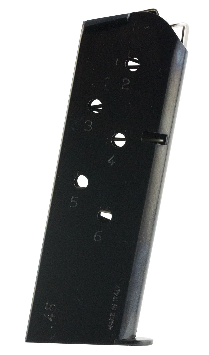 Mec-Gar MGCO4506B Standard Blued .45 ACP 1911 Officer 6rd Magazine