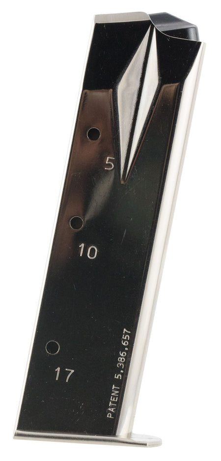 Mec-Gar MGRP8517N Standard Nickel 9mm Ruger P-Series 17rd Magazine